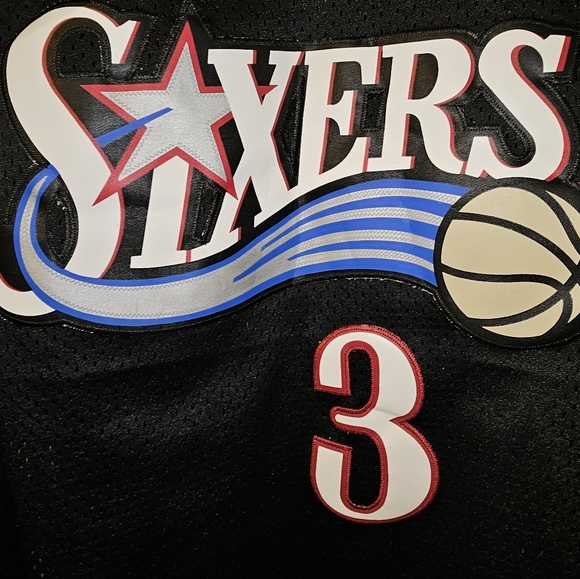 Allen Iverson # 3 Jersey Philadelphia 76ers Mens Medium - Picture 4 of 10